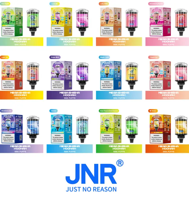 JNR Mega Shisha Hookah 100,000 Puffs - Image 2