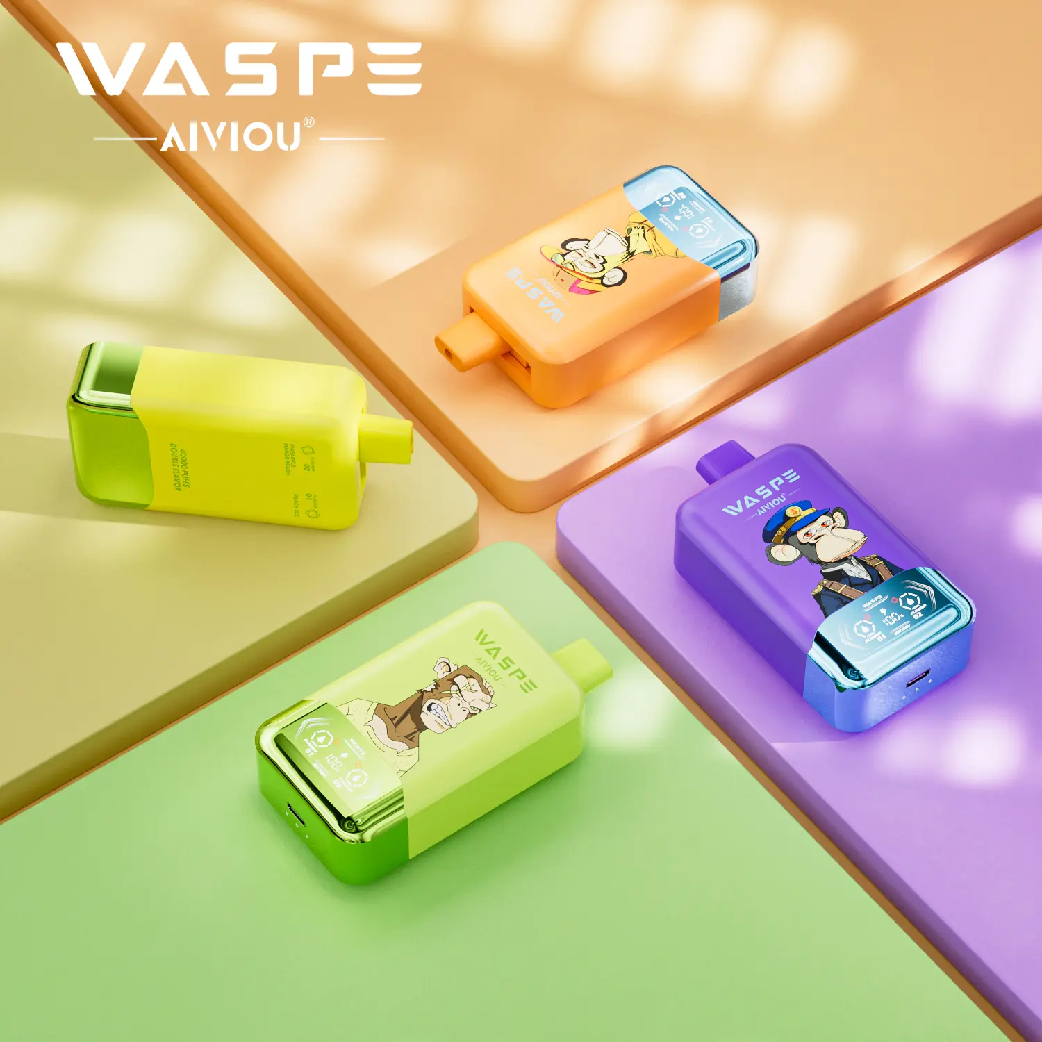 WASPE 40000 puffs Double flavors
