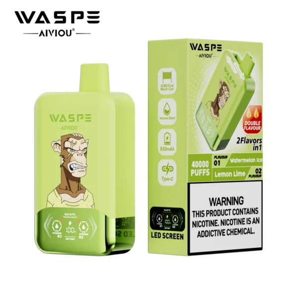 WASPE 40000 puffs Double flavors - Image 3