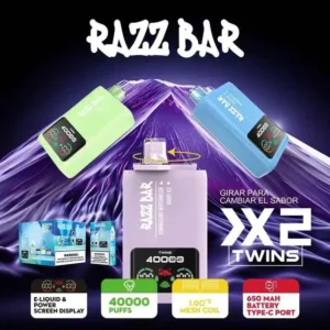 Razz Bar  40000 Puffs dual flavors
