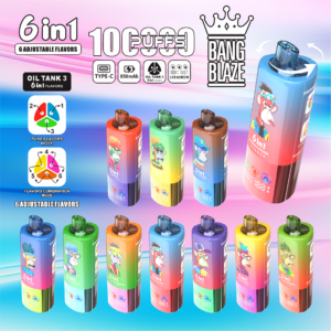 Bang Blaze 100000 100K Puffs 6 in 1 Flavors