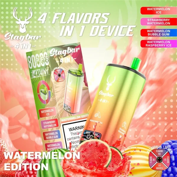 STAG BAR 4 in 1 80,000 Puffs Vape - Image 3